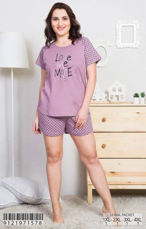 пижама с шортами